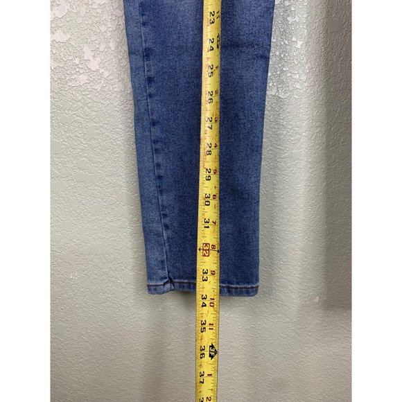 Vintage Y2k Revice Denim Heart Patch Work Jeans Size 27 - Picture 7 of 13